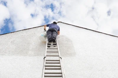 Peinture extérieure à la Vergenne — façades et ravalement